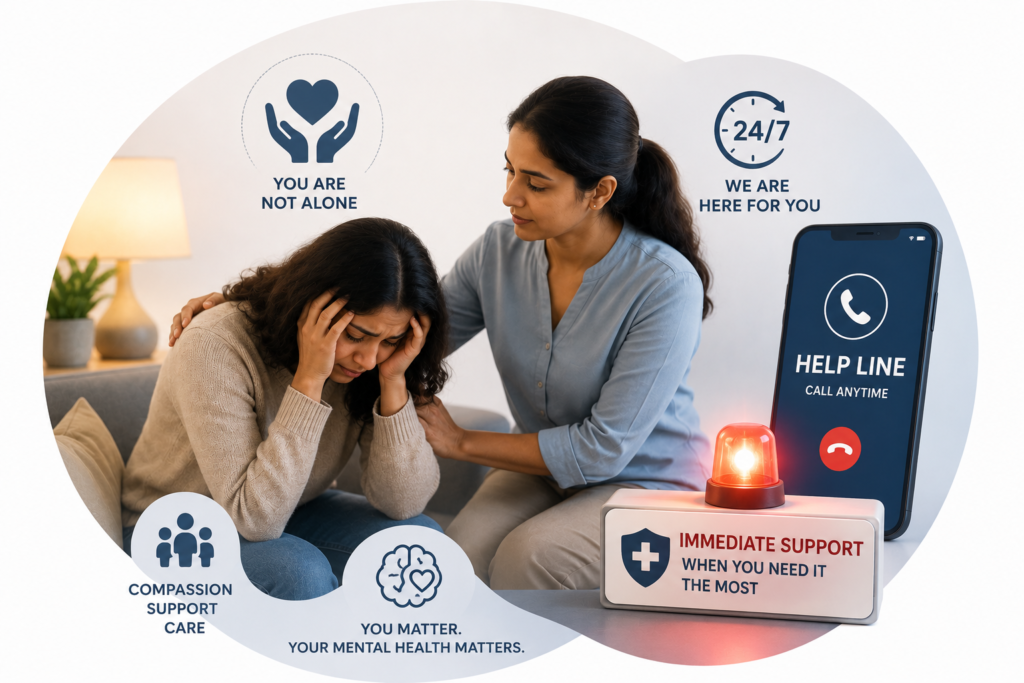 Immediate / Emergency Support - Anant Neuropsychiatry Clinic